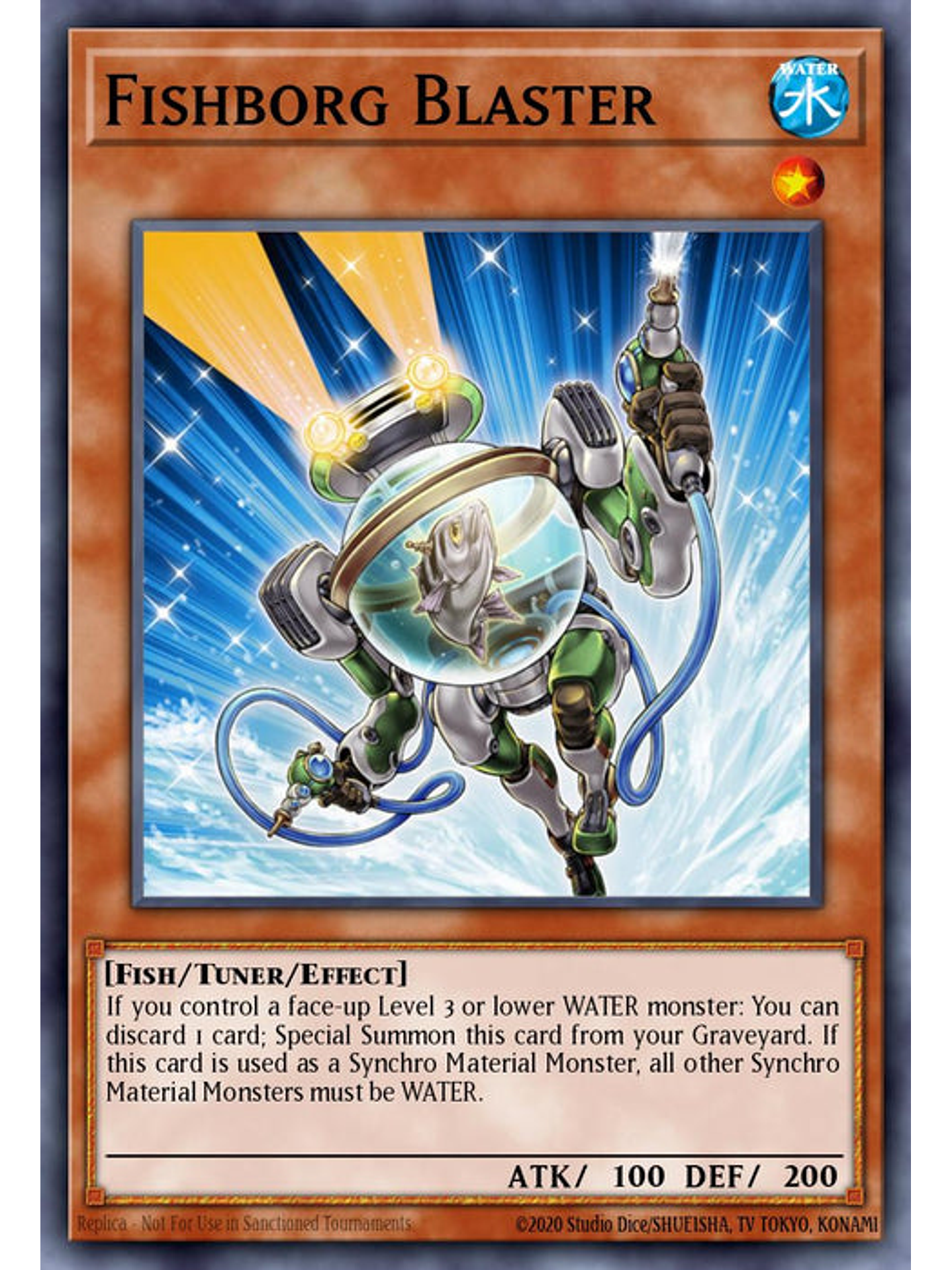 Fishborg Blaster - RA03-EN225 - Platinum Secret Rare 1st Edition 1