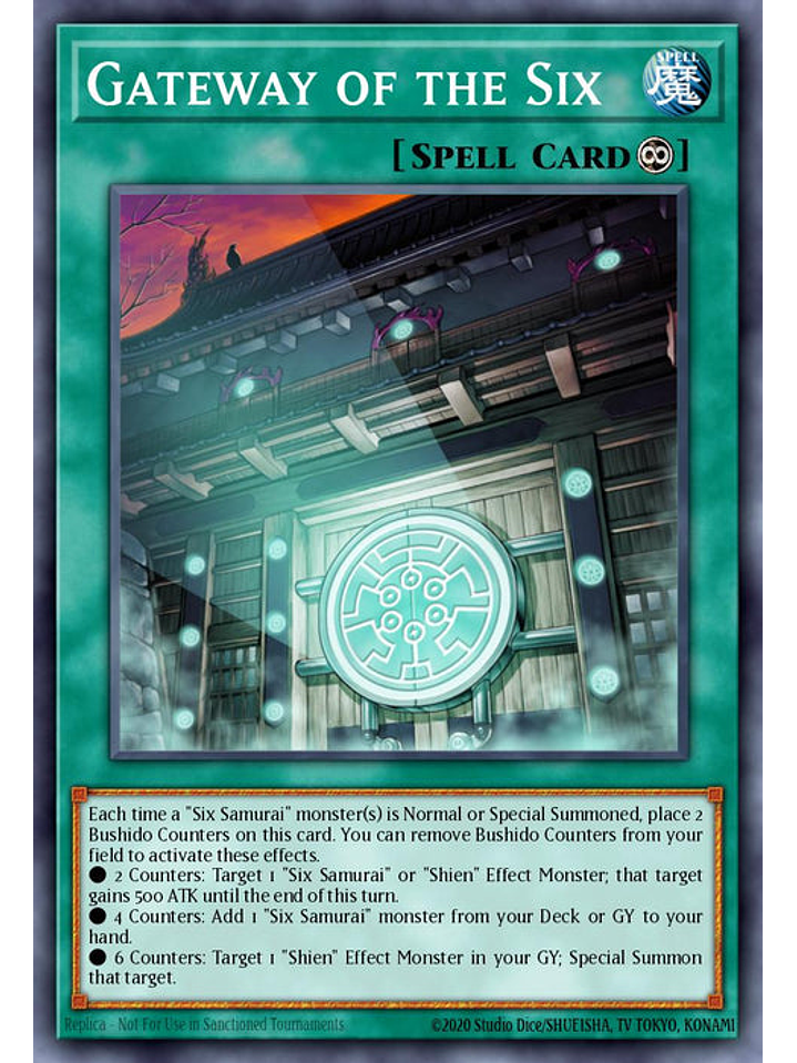 Gateway of the Six - RA03-EN229 - Platinum Secret Rare 1st Edition 1