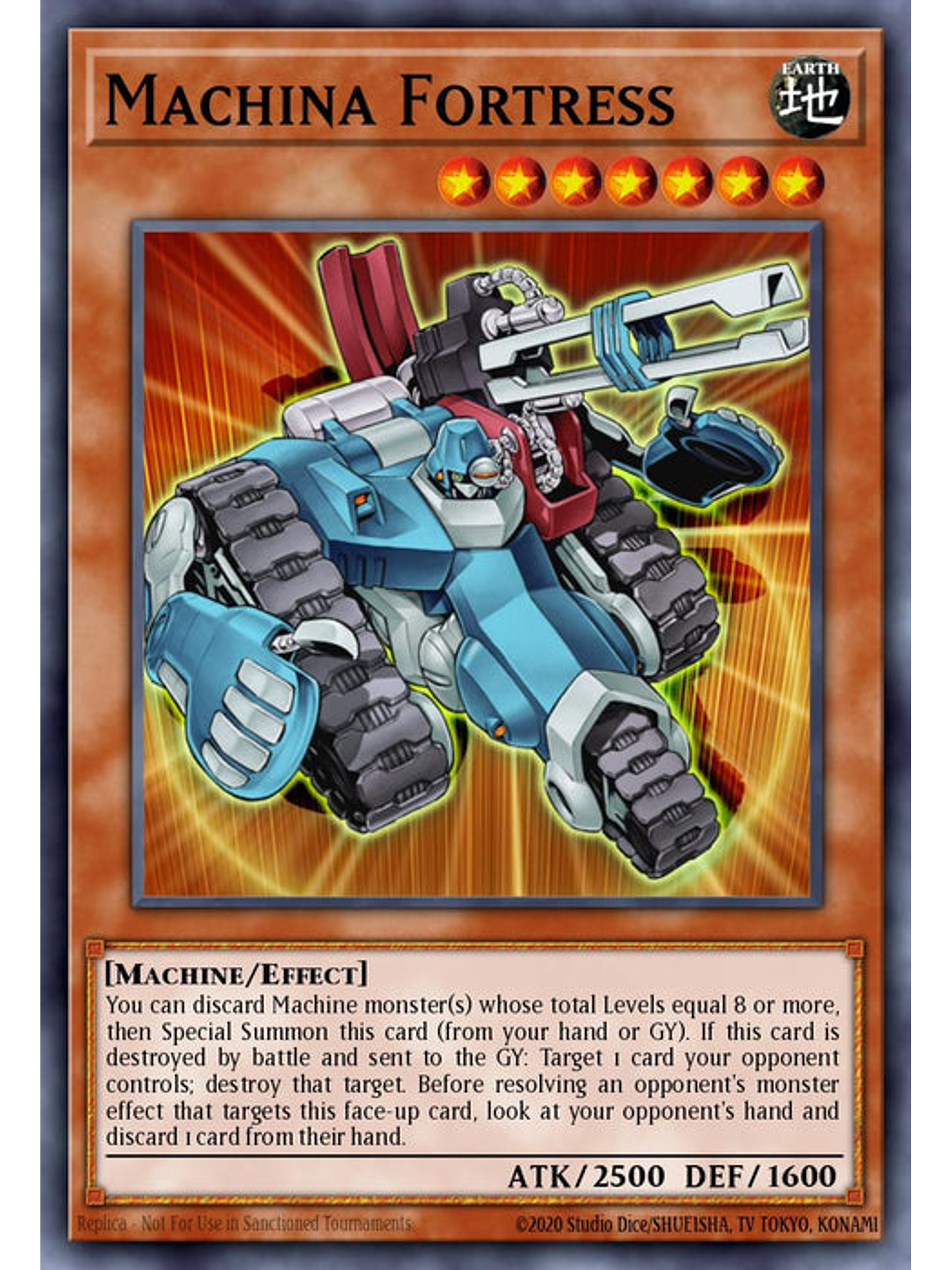 Machina Fortress - RA03-EN233 - Platinum Secret Rare 1st Edition 1