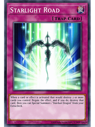 Starlight Road - RA03-EN235 - Platinum Secret Rare 1st Edition