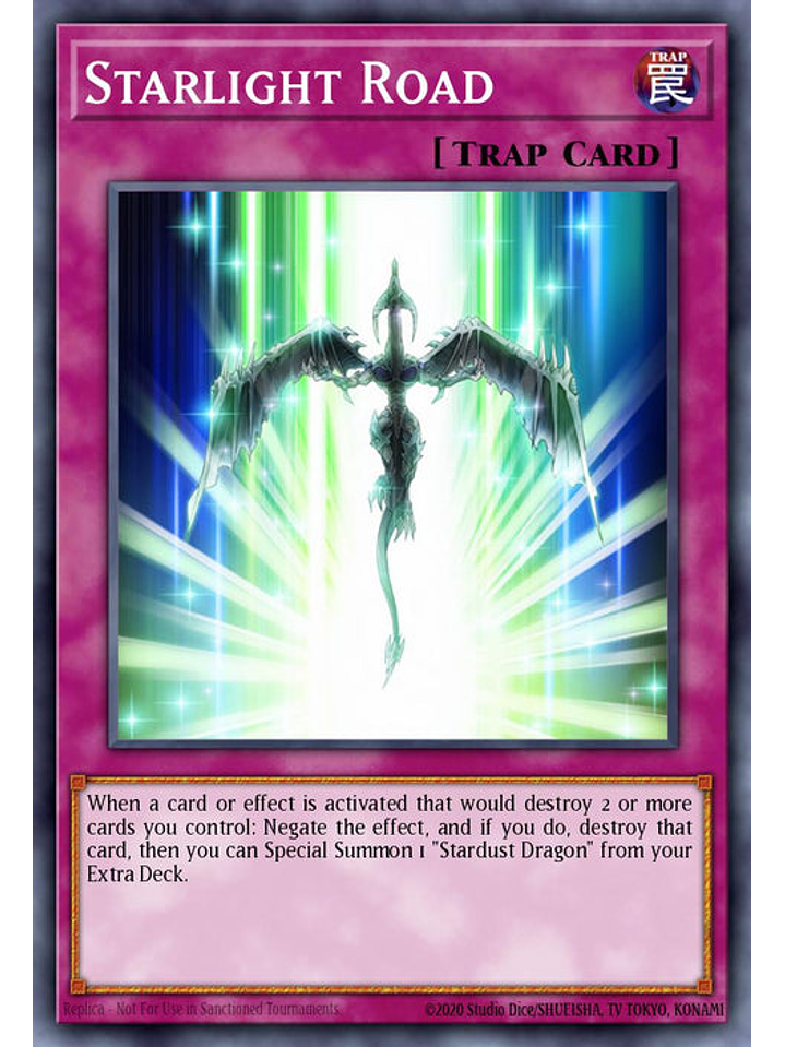 Starlight Road - RA03-EN235 - Platinum Secret Rare 1st Edition 1