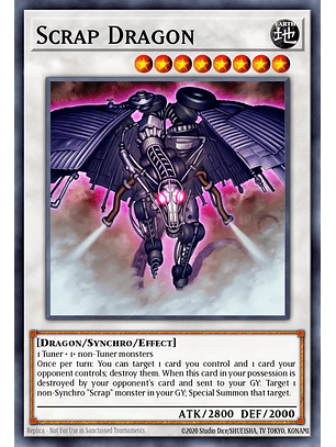 Scrap Dragon - RA03-EN240 - Platinum Secret Rare 1st Edition