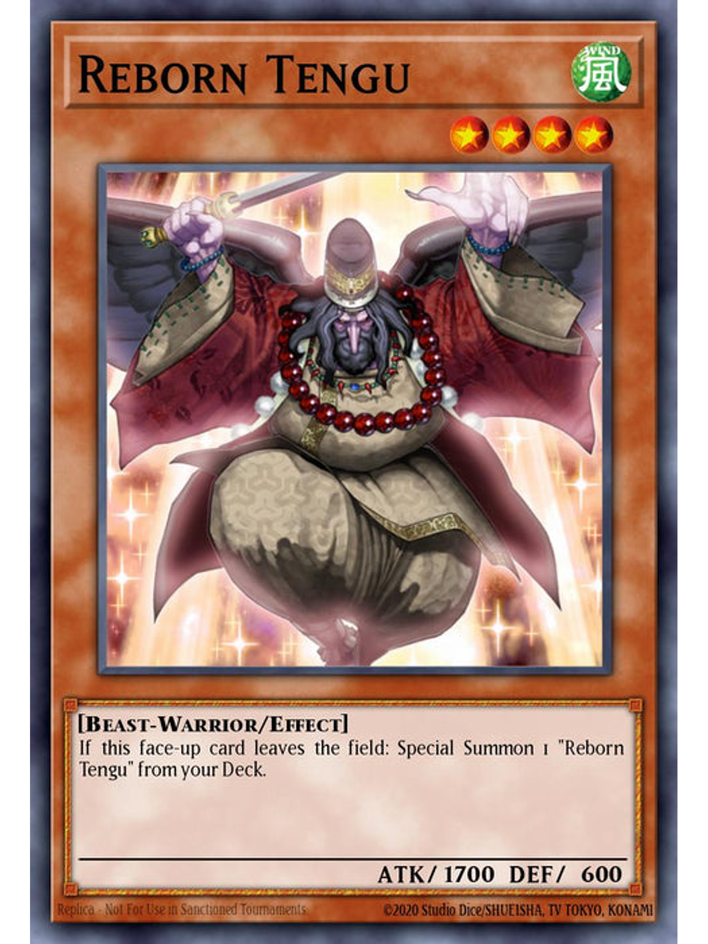 Reborn Tengu - RA03-EN251 - Platinum Secret Rare 1st Edition 1