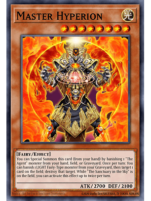 Master Hyperion - RA03-EN252 - Platinum Secret Rare 1st Edition