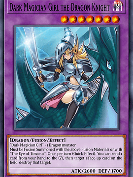 Dark Magician Girl the Dragon Knight - RA03-EN258 - Platinum Secret Rare 1st Edition