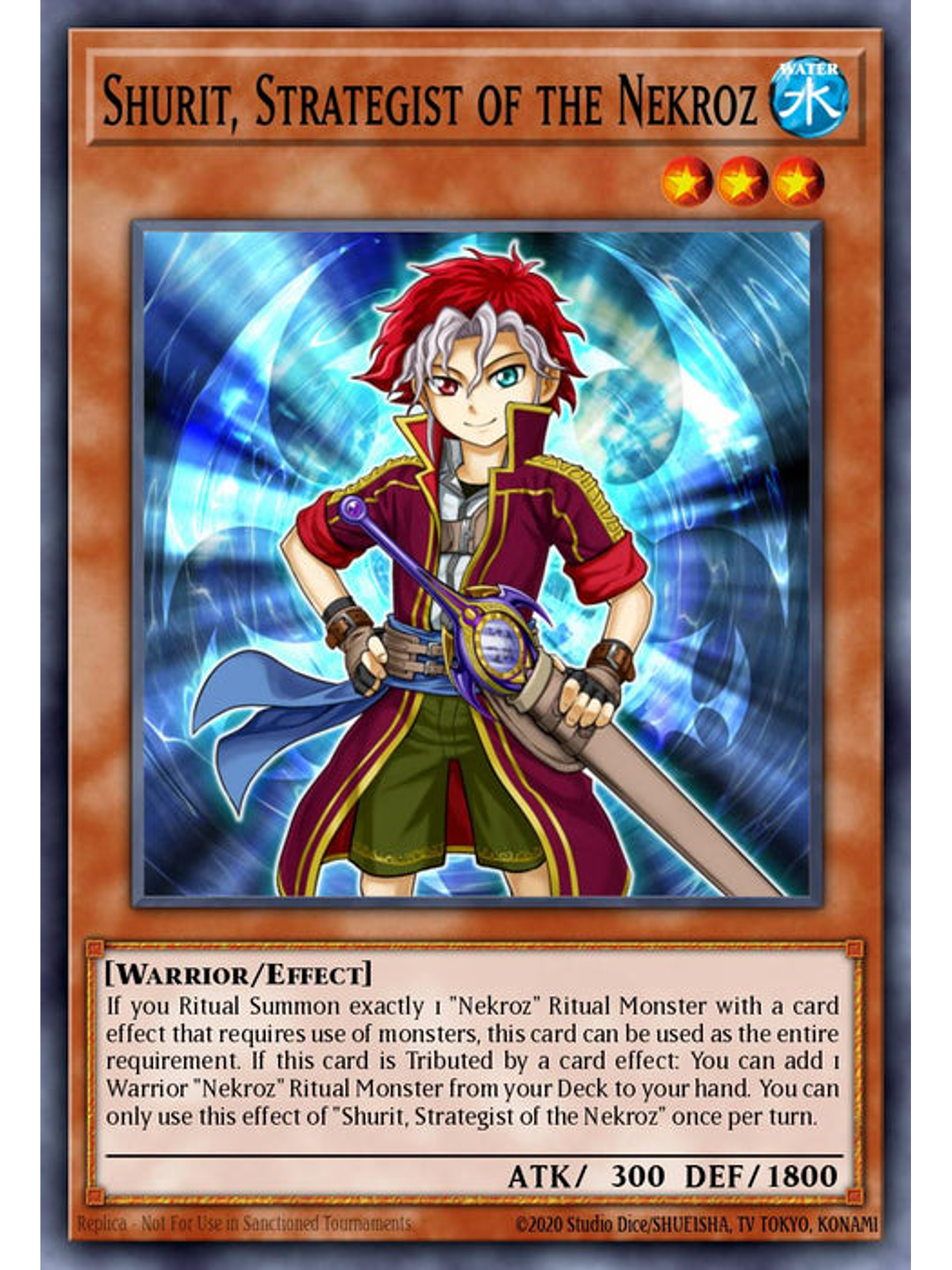 Shurit, Strategist of the Nekroz - RA03-EN259 - Platinum Secret Rare 1st Edition 1