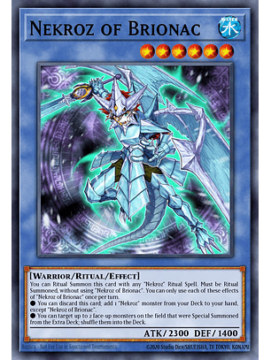 Nekroz of Brionac - RA03-EN260 - Platinum Secret Rare 1st Edition