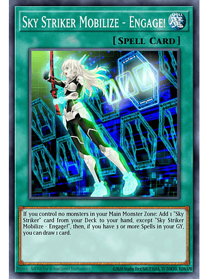 Sky Striker Mobilize - Engage! - RA03-EN269 - Platinum Secret Rare 1st Edition