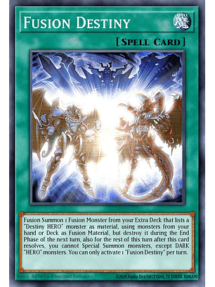 Fusion Destiny - RA03-EN270 - Platinum Secret Rare 1st Edition