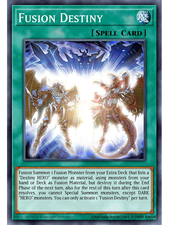 Fusion Destiny - RA03-EN270 - Platinum Secret Rare 1st Edition 1