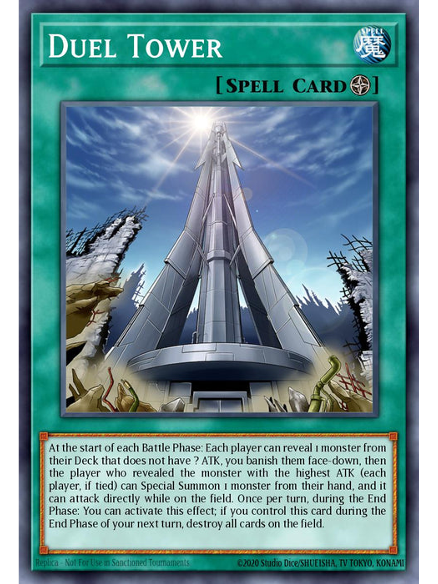 Duel Tower - RA03-EN273 - Platinum Secret Rare 1st Edition 1