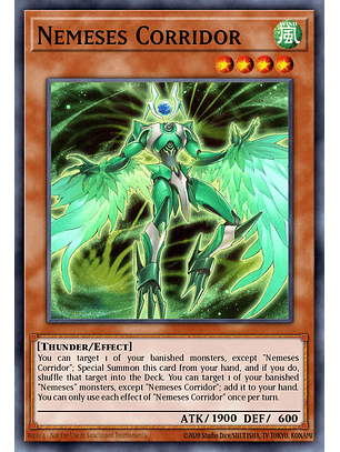 Nemeses Corridor - RA03-EN025 - Quarter Century Secret Rare 1st Edition