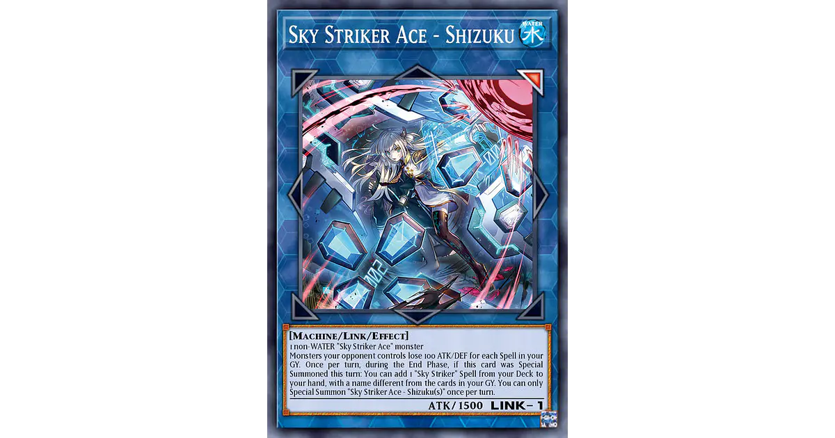 Sky Striker Ace - Shizuku (alternate art) - RA03-EN043 -