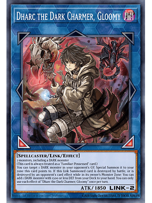 Dharc the Dark Charmer, Gloomy - RA03-EN048 - Quarter Century Secret Rare 1st Edition