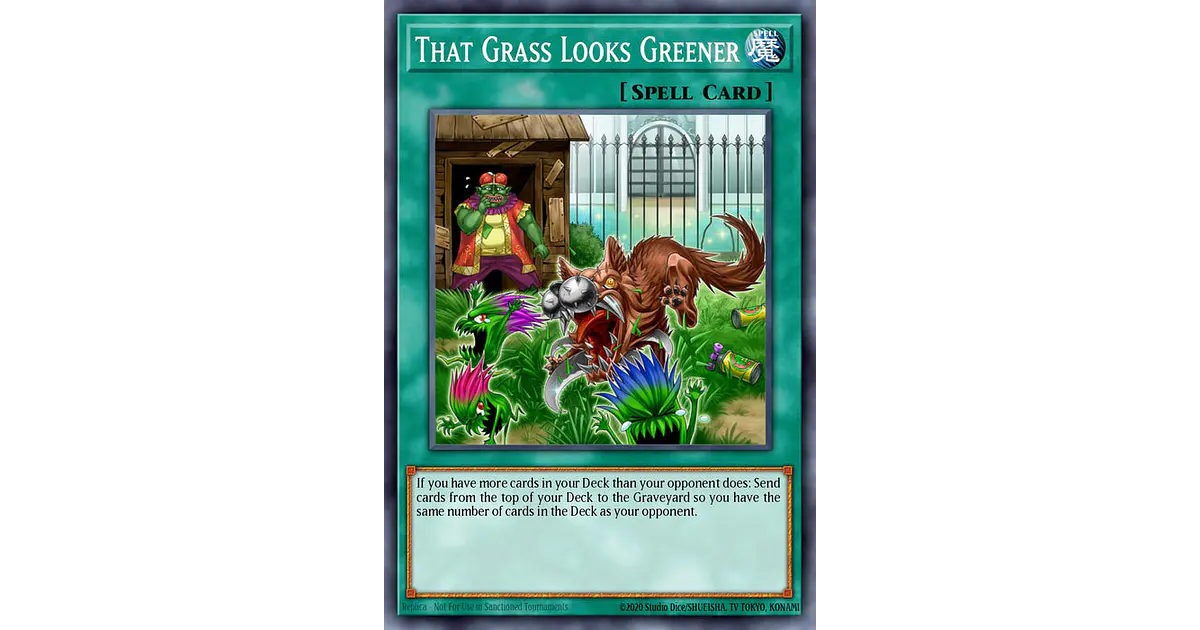 yugioh grass is greener deck That Looks - RA03-EN063 The item may be similar but not exactly the same as the image (e.g Yu Gi Oh - That