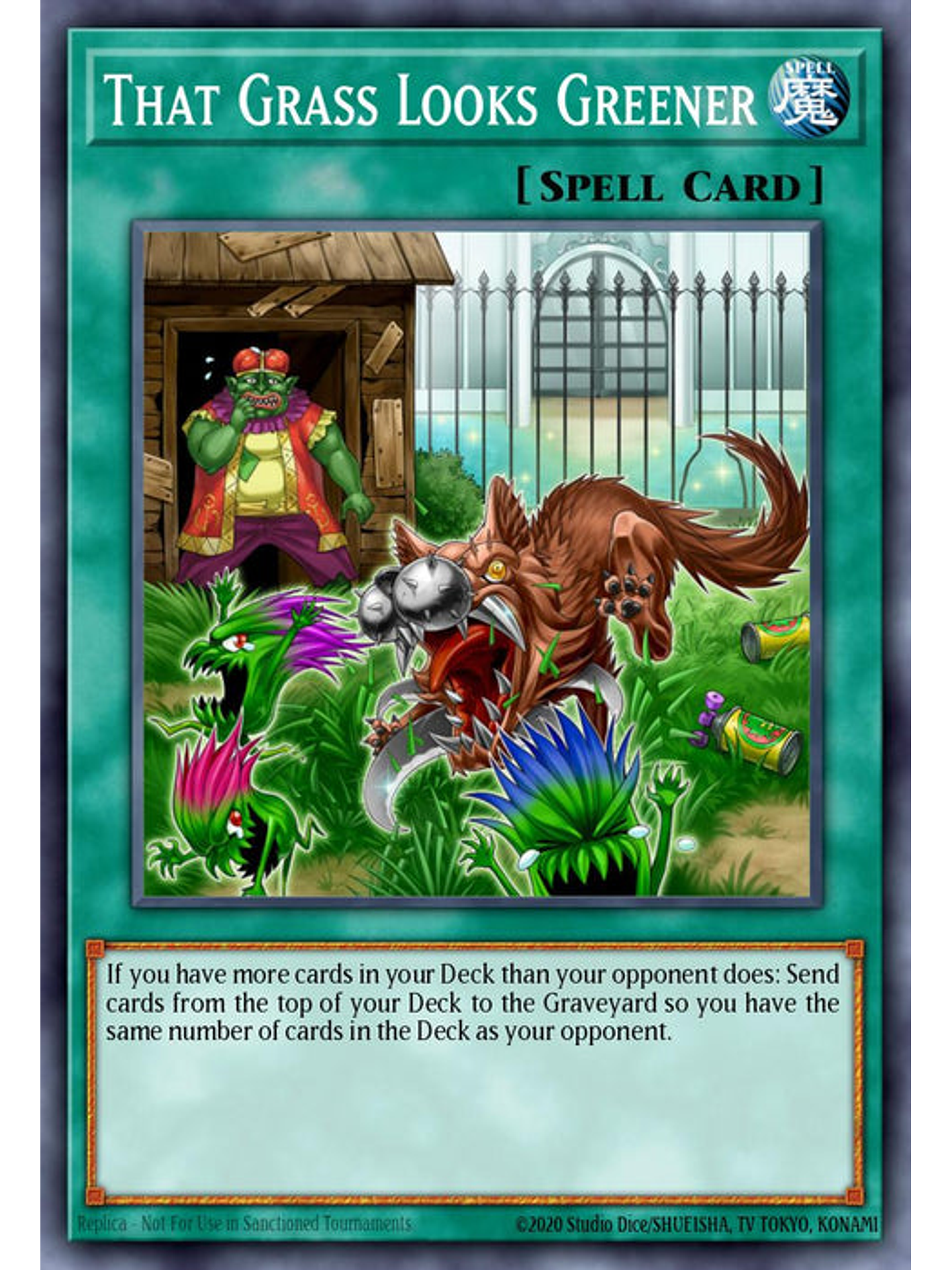 That Grass Looks Greener - RA03-EN063 - Quarter Century Secret Rare 1st Edition 1