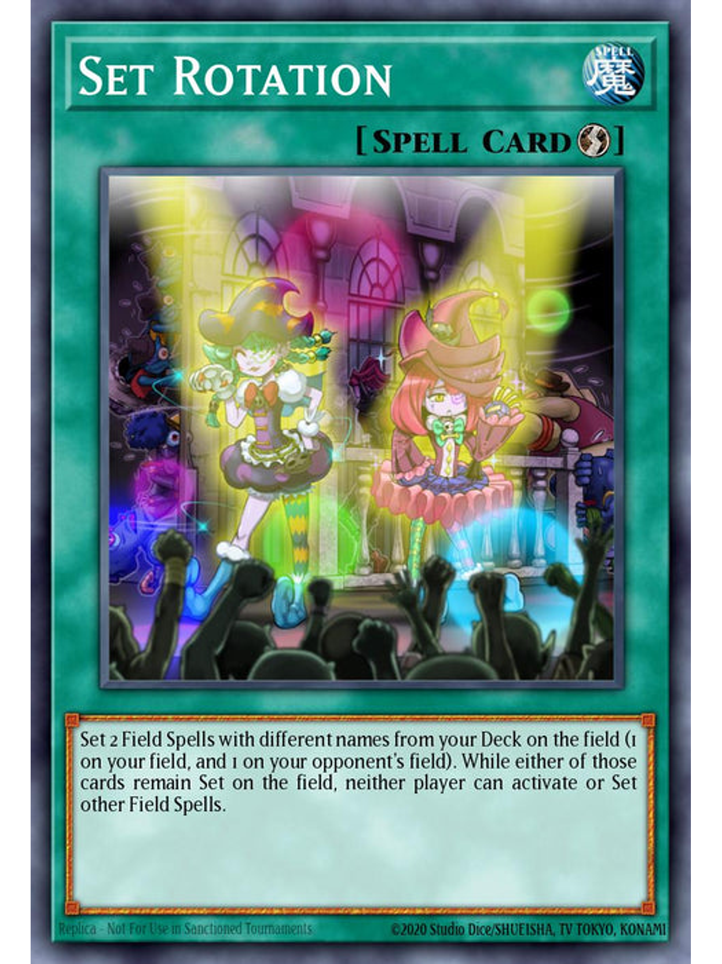 Set Rotation - RA03-EN065 - Quarter Century Secret Rare 1st Edition 1