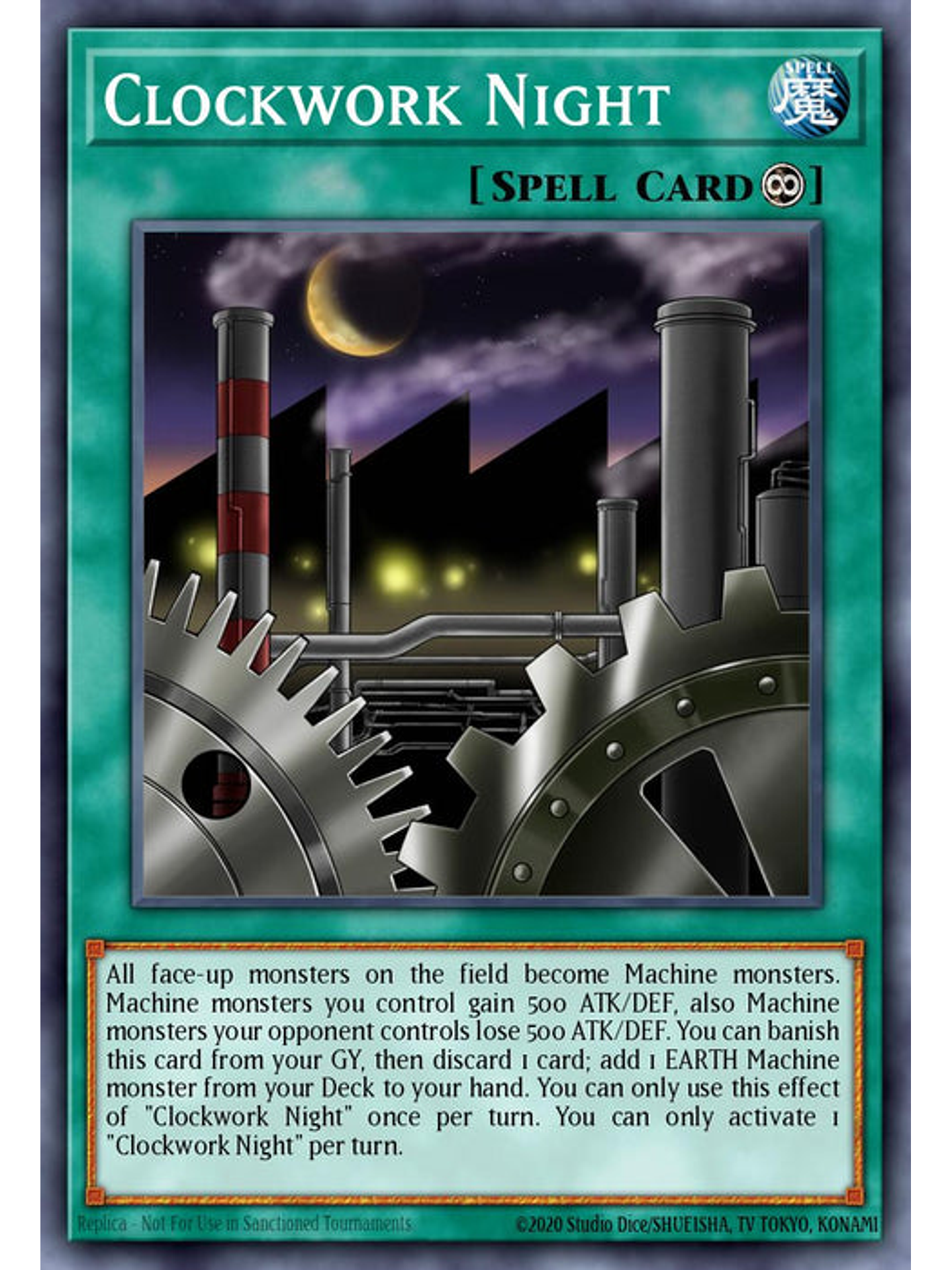 Clockwork Night - RA03-EN071 - Quarter Century Secret Rare 1st Edition 1