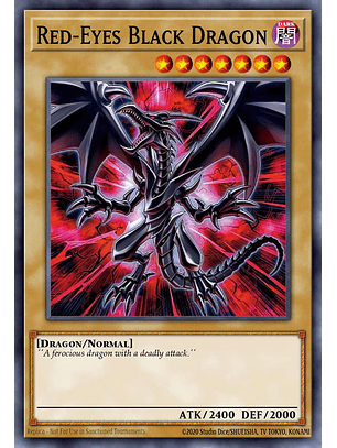 Red-Eyes Black Dragon - RA03-EN081 - Quarter Century Secret Rare 1st Edition