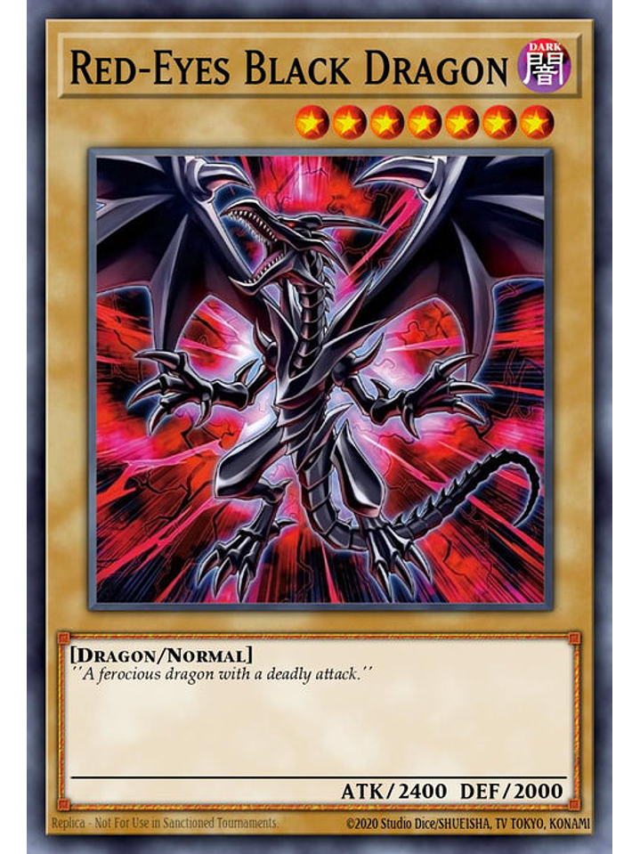 Red-Eyes Black Dragon - RA03-EN081 - Quarter Century Secret Rare 1st Edition 1
