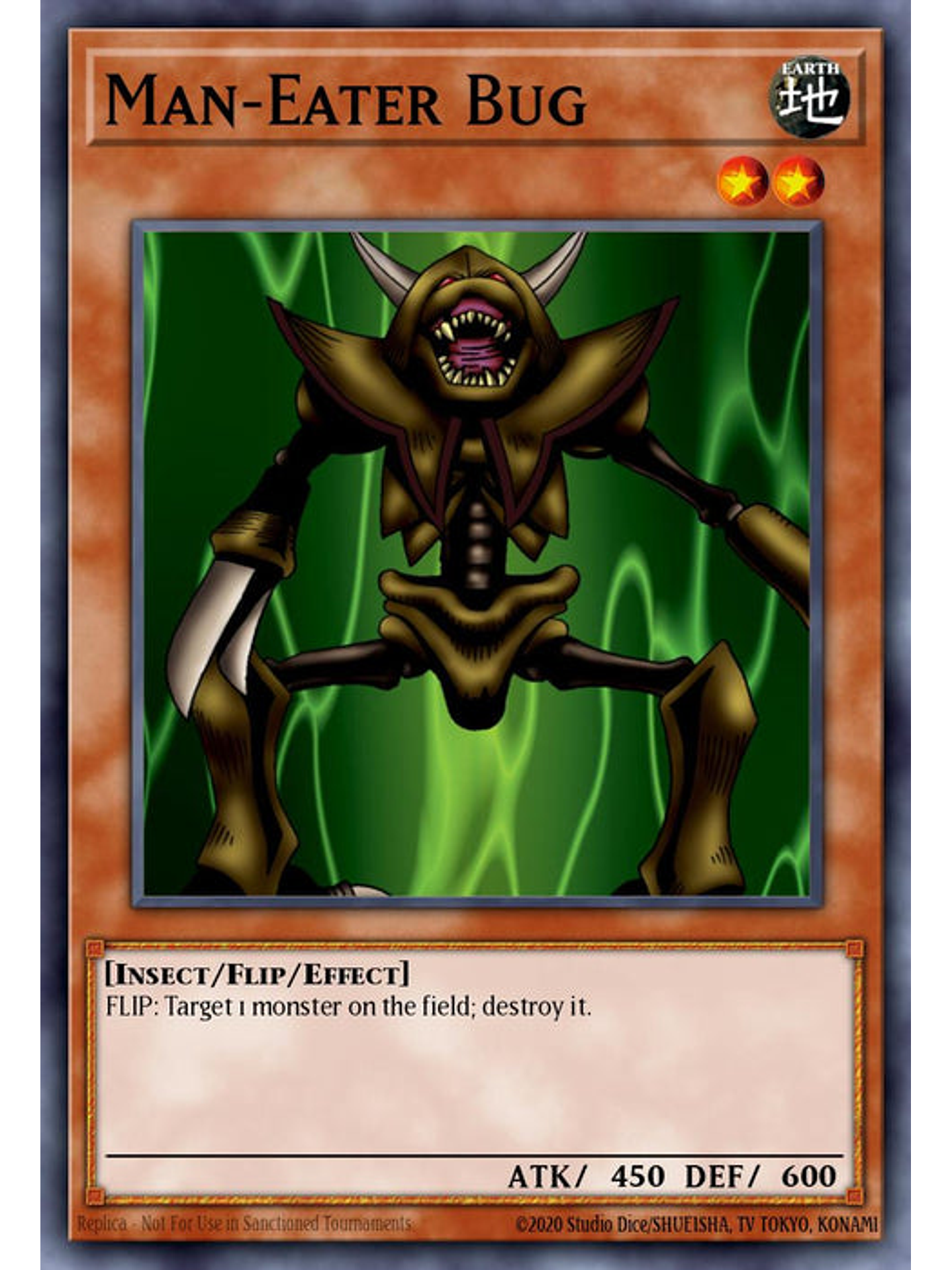 Man-Eater Bug - RA03-EN082 - Quarter Century Secret Rare 1st Edition 1