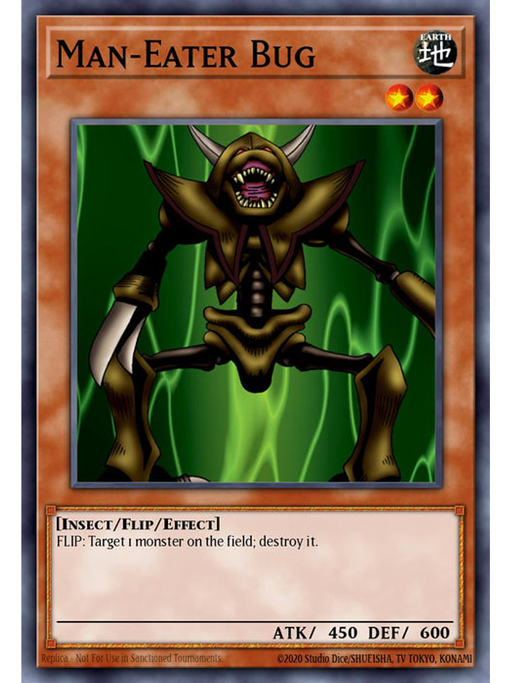 Man-Eater Bug - RA03-EN082 - Quarter Century Secret Rare 1st Edition 1