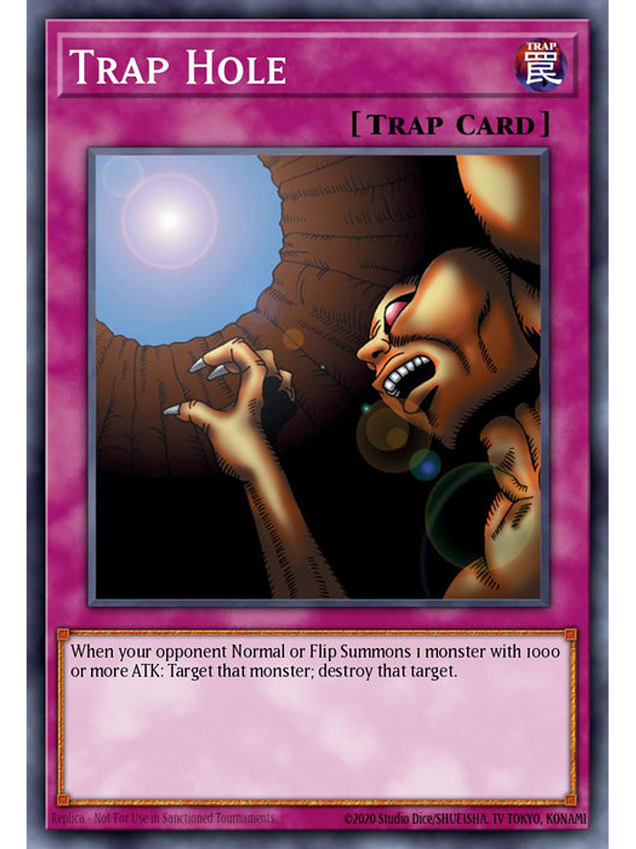 Trap Hole - RA03-EN085 - Quarter Century Secret Rare 1st Edition 1