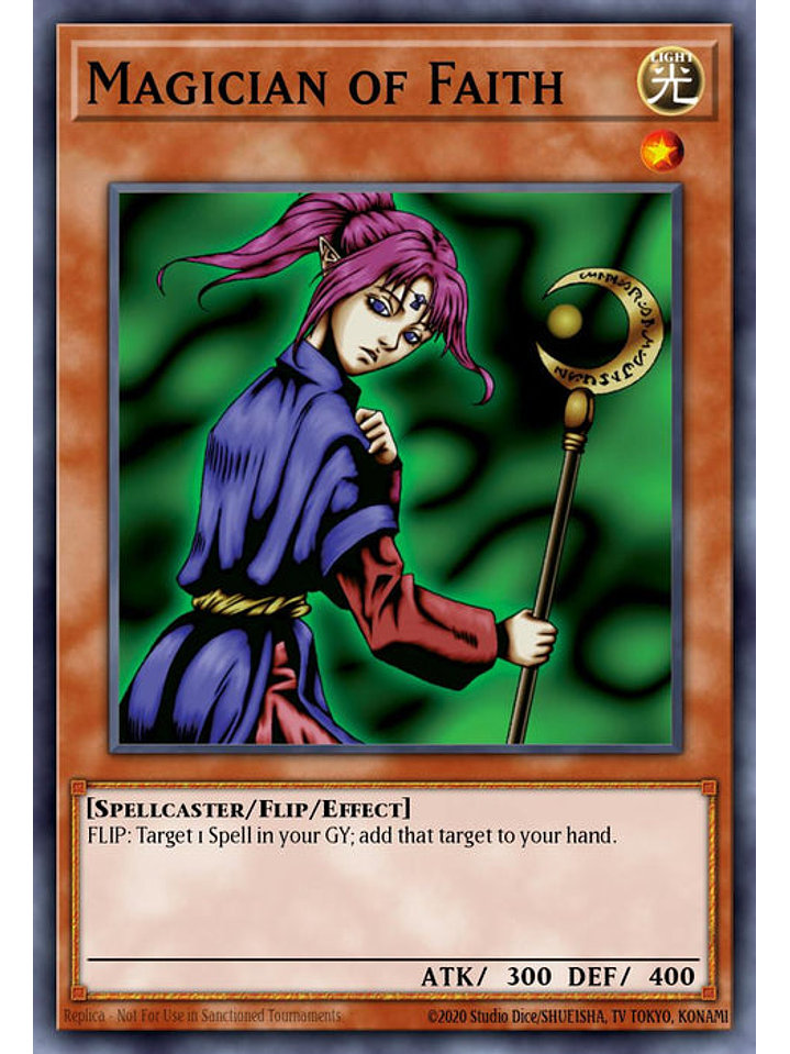 Magician of Faith - RA03-EN090 - Quarter Century Secret Rare 1st Edition 1