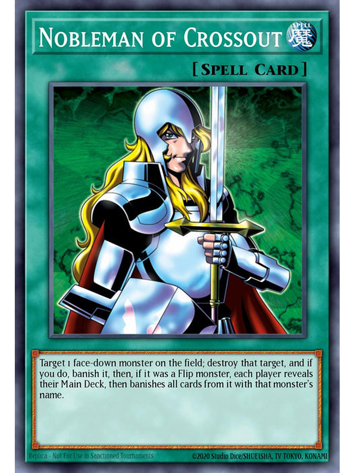 Nobleman of Crossout - RA03-EN102 - Quarter Century Secret Rare 1st Edition 1