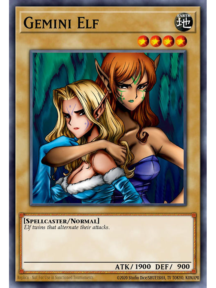 Gemini Elf - RA03-EN109 - Quarter Century Secret Rare 1st Edition 1