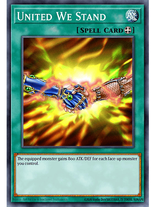 United We Stand - RA03-EN112 - Quarter Century Secret Rare 1st Edition