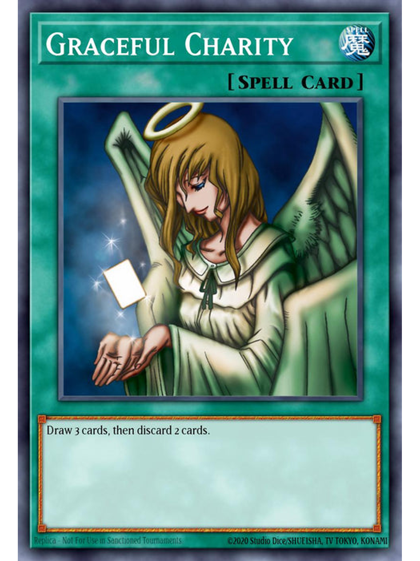 Graceful Charity - RA03-EN116 - Quarter Century Secret Rare 1st Edition 1