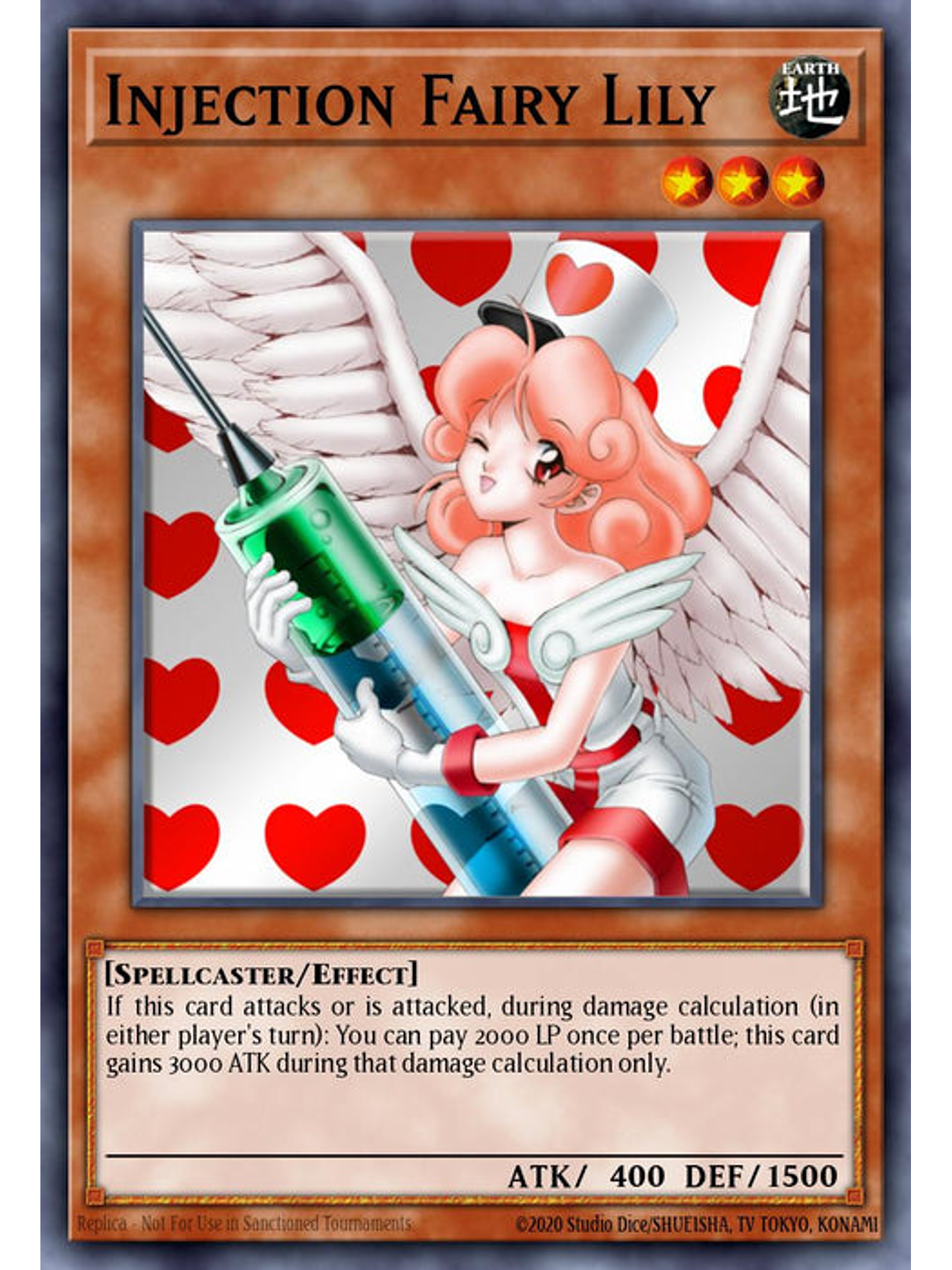 Injection Fairy Lily - RA03-EN117 - Quarter Century Secret Rare 1st Edition 1