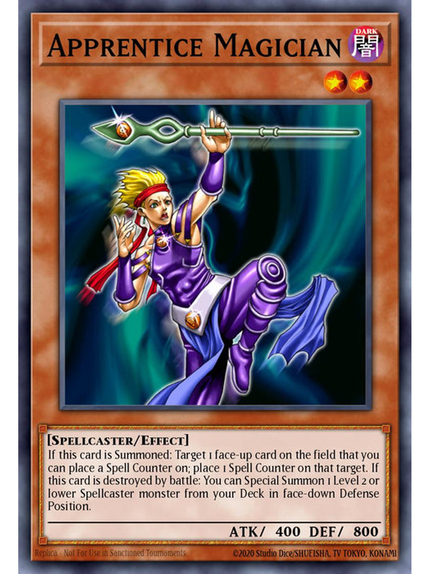 Apprentice Magician - RA03-EN124 - Quarter Century Secret Rare 1st Edition 1