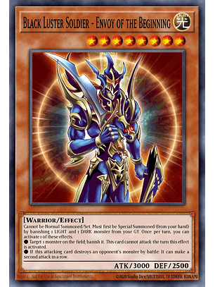 Black Luster Soldier - Envoy of the Beginning - RA03-EN132 - Quarter Century Secret Rare 1st Edition