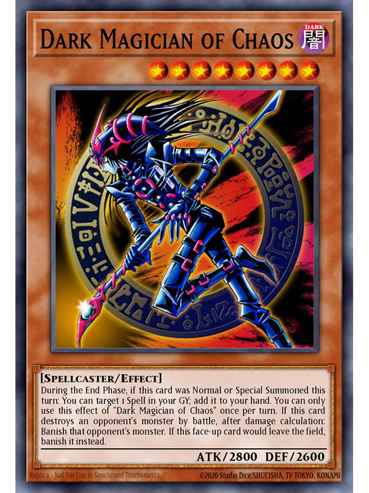 Dark Magician of Chaos - RA03-EN134 - Quarter Century Secret Rare 1st Edition 1