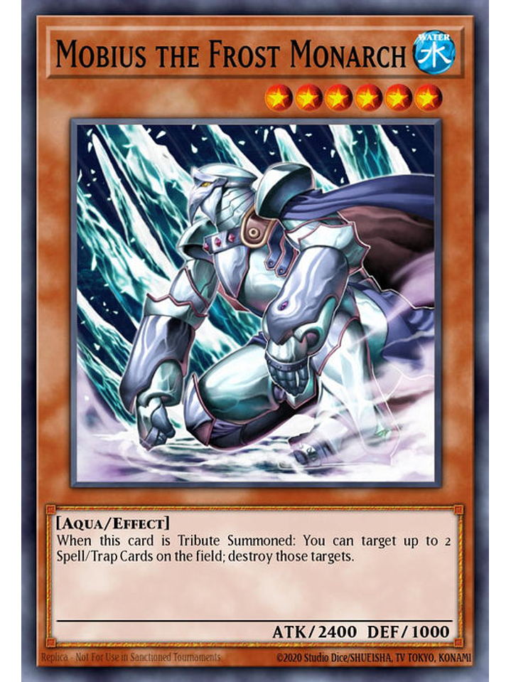 Mobius the Frost Monarch - RA03-EN142 - Quarter Century Secret Rare 1st Edition 1