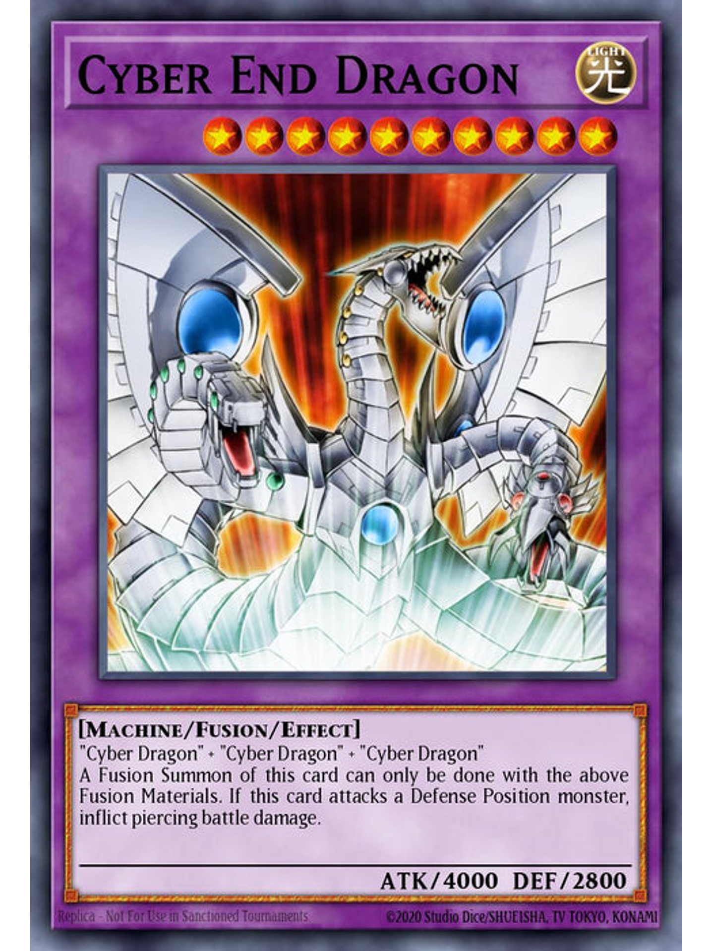 Cyber End Dragon - RA03-EN156 - Quarter Century Secret Rare 1st Edition 1
