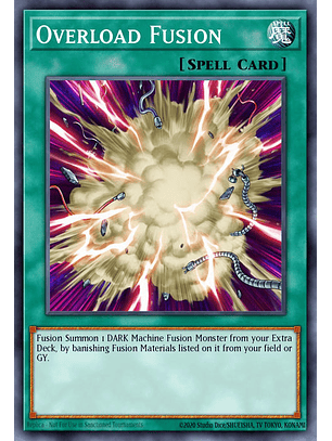 Overload Fusion - RA03-EN169 - Quarter Century Secret Rare 1st Edition