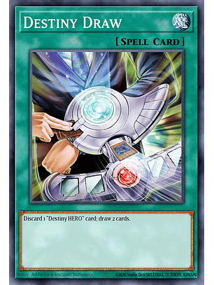 Destiny Draw - RA03-EN173 - Quarter Century Secret Rare 1st Edition