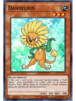 Dandylion - RA03-EN211 - Quarter Century Secret Rare 1st Edition