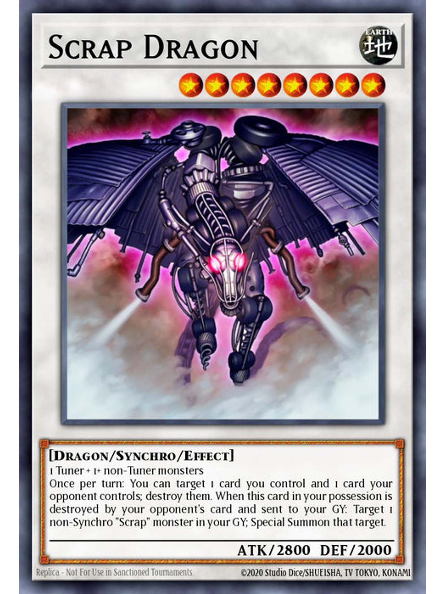 Scrap Dragon - RA03-EN240 - Quarter Century Secret Rare 1st Edition 1