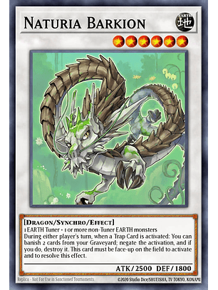 Naturia Barkion - RA03-EN243 - Quarter Century Secret Rare 1st Edition