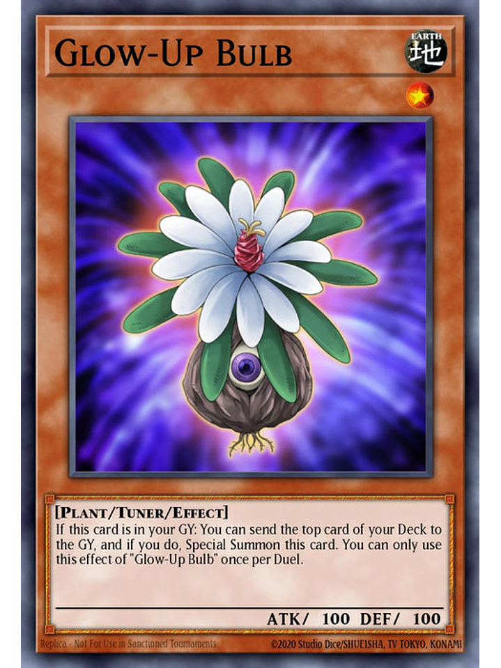 Glow-Up Bulb - RA03-EN245 - Quarter Century Secret Rare 1st Edition 1