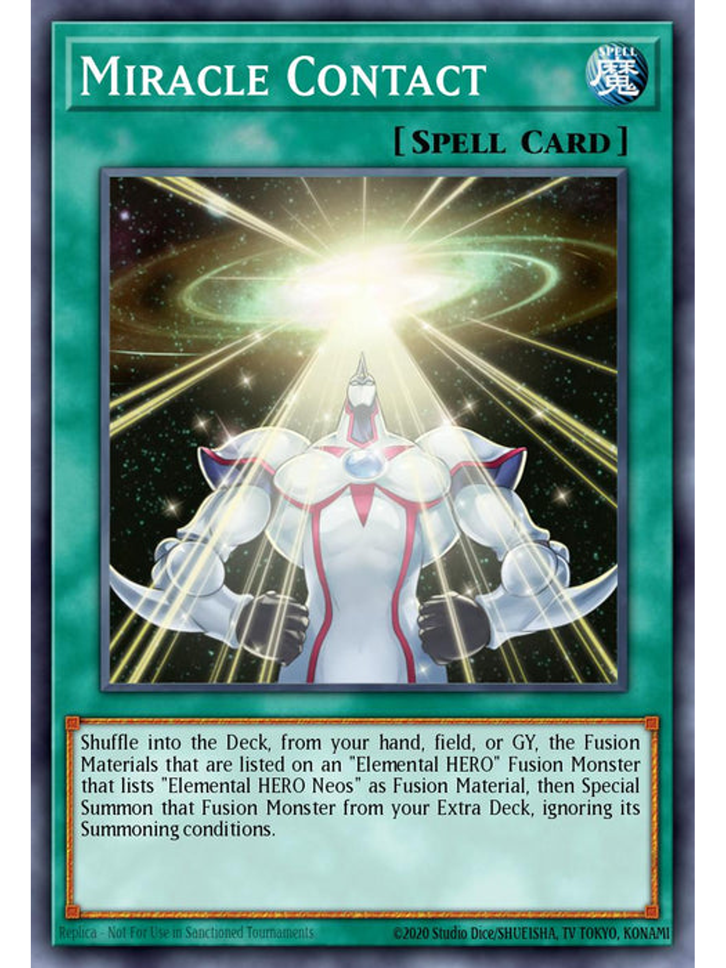 Miracle Contact - RA03-EN253 - Quarter Century Secret Rare 1st Edition 1