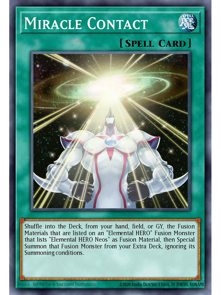 Miracle Contact - RA03-EN253 - Quarter Century Secret Rare 1st Edition 1