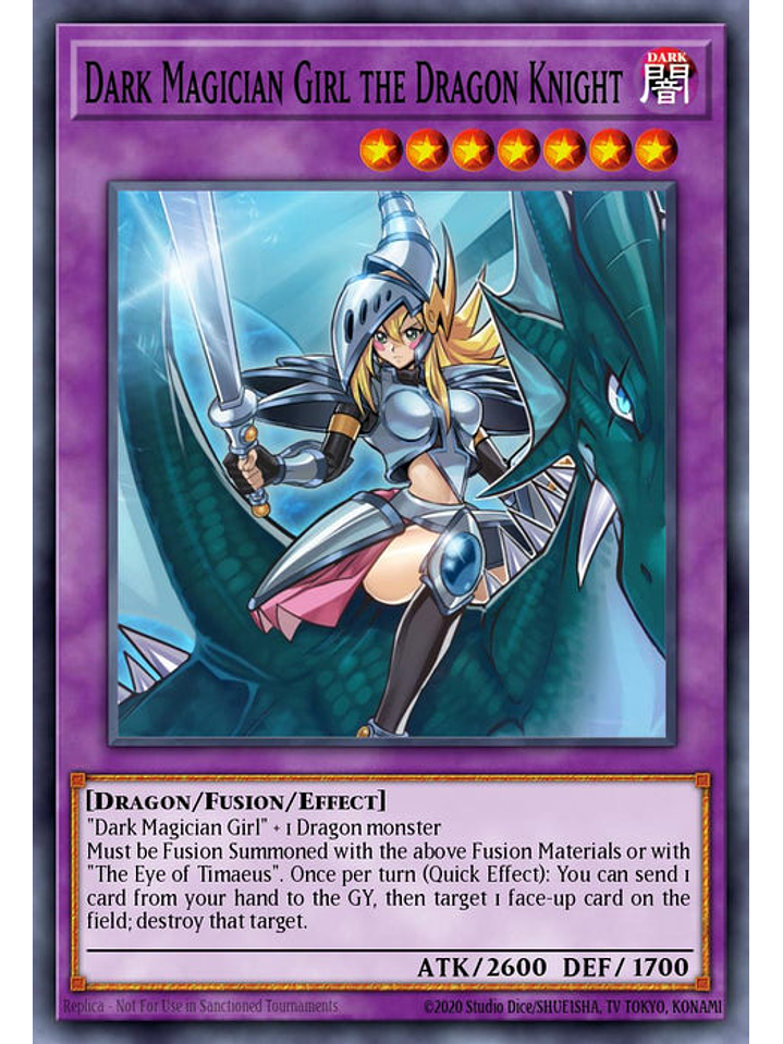 Dark Magician Girl the Dragon Knight - RA03-EN258 - Quarter Century Secret Rare 1st Edition 1