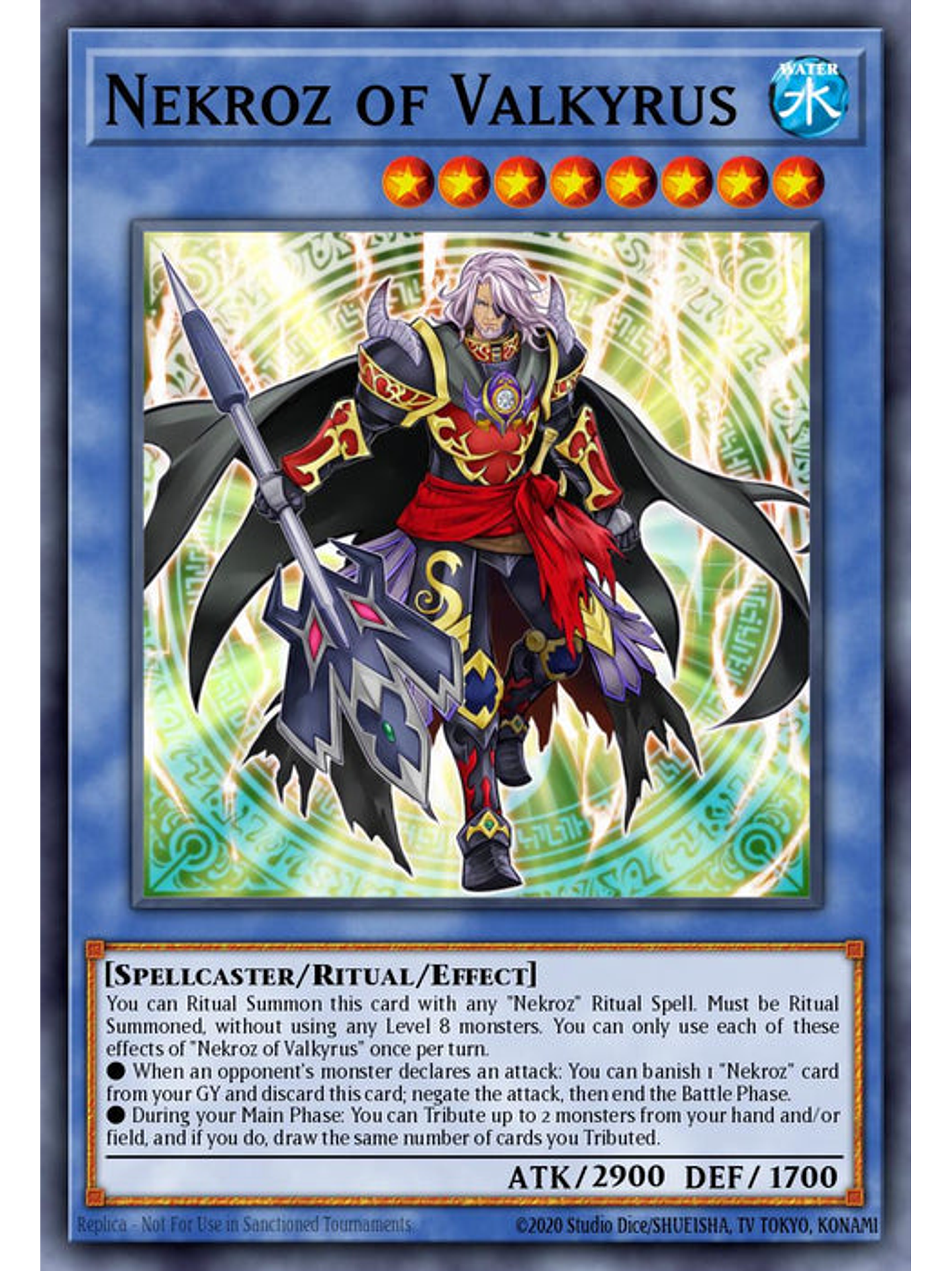 Nekroz of Valkyrus - RA03-EN263 - Quarter Century Secret Rare 1st Edition 1