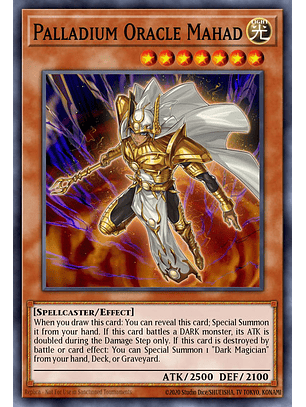 Palladium Oracle Mahad - RA03-EN266 - Quarter Century Secret Rare 1st Edition