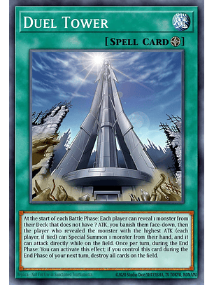 Duel Tower - RA03-EN273 - Quarter Century Secret Rare 1st Edition
